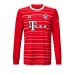 Cheap Bayern Munich Alphonso Davies #19 Home Football Shirt 2022-23 Long Sleeve
